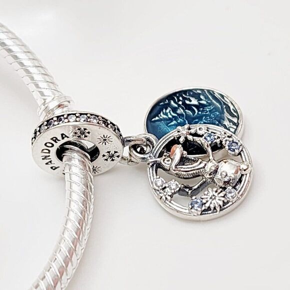 Pandora Disney Frozen Snow Olaf Dangle Charm - Picture 3 of 5